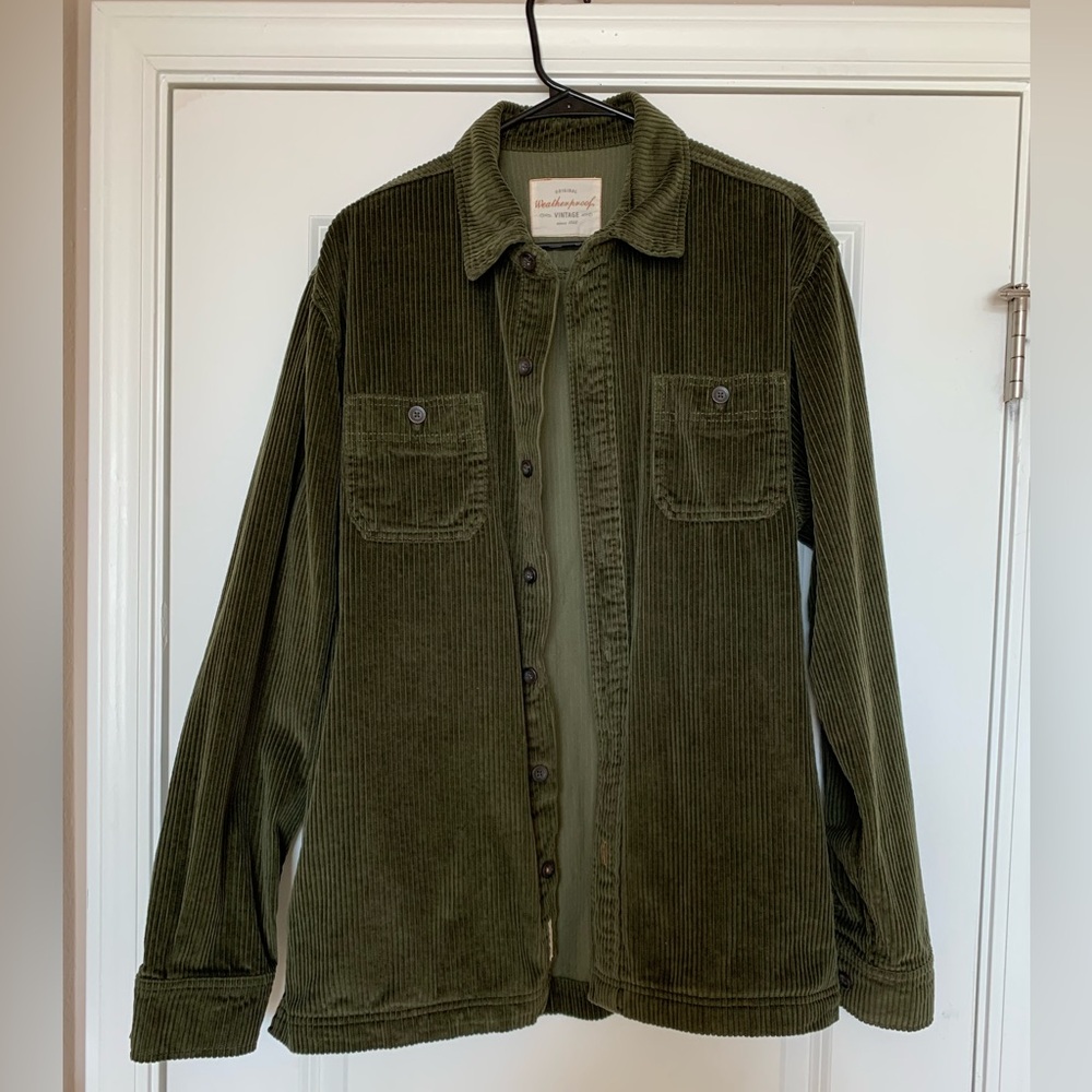 Men’s Weatherproof Vintage Corduroy Shirt Jacket